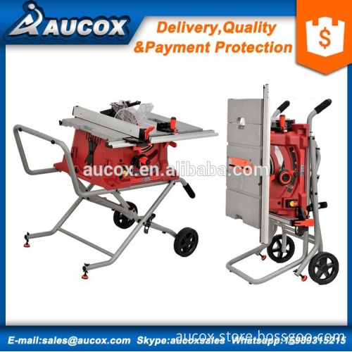 10 inch 250mm Woodworking portable table saw with extend working table